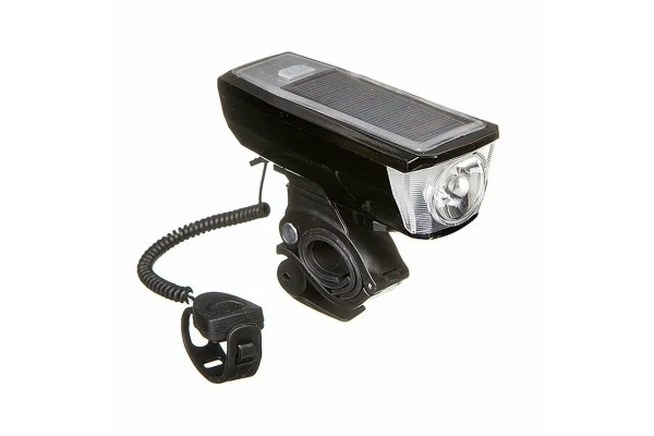 Фонарь STG передний FL1576,350 люм, usb бат. (2000mAH) звонок 120 дб.